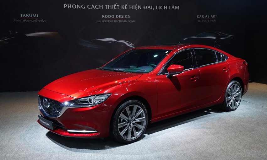 Thiết kế ngoại thất xe Mazda 6 2020